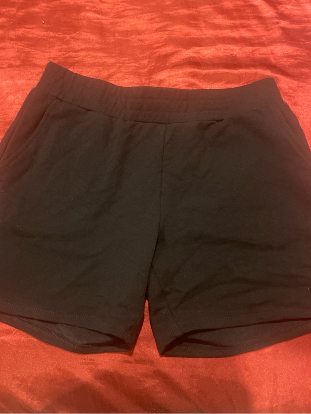 Grace Black Women's Athletic Pull-On Shorts With Pockets
